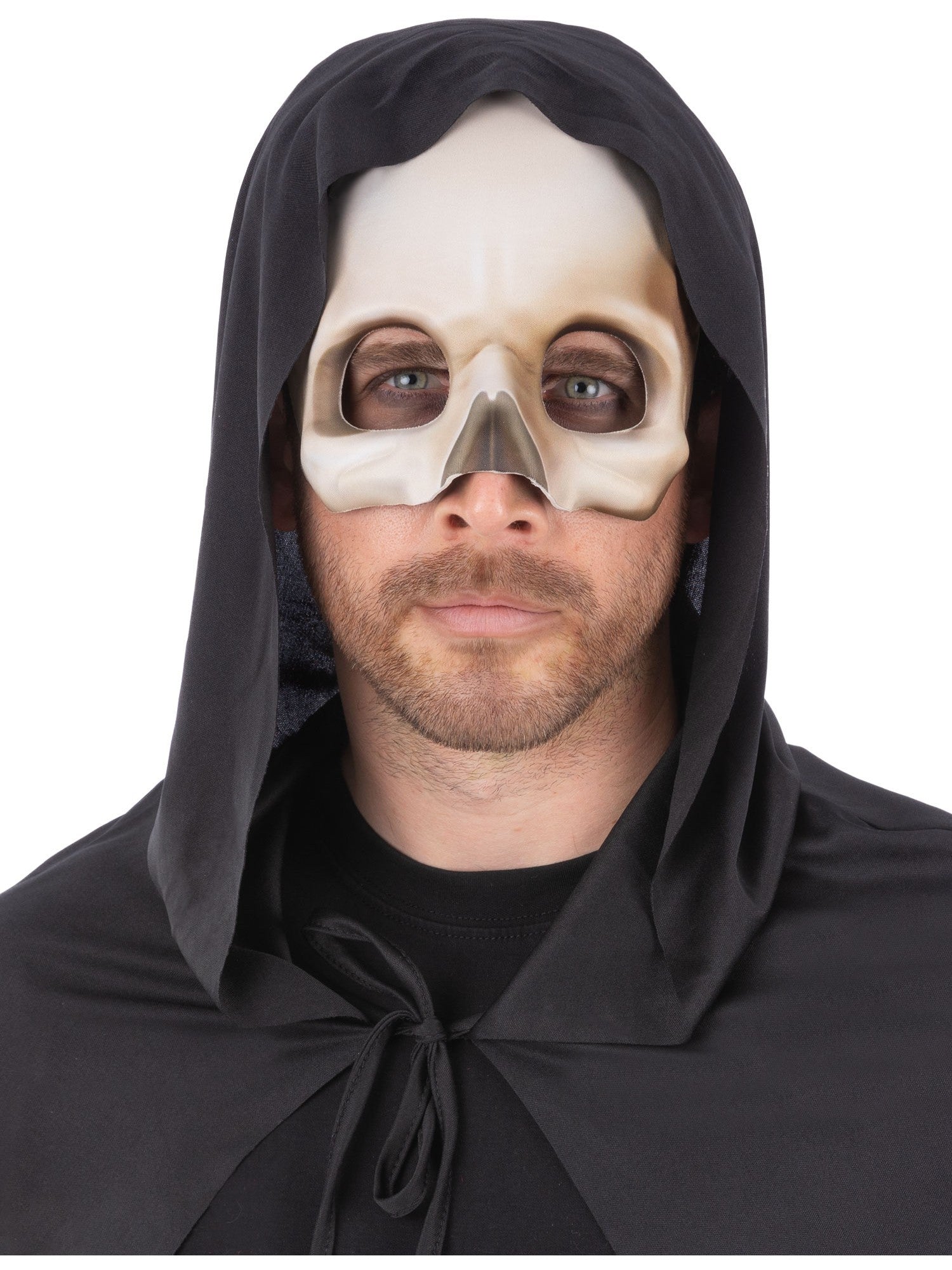 Smiffys Skeleton Eyemask für Herren in Schwarz