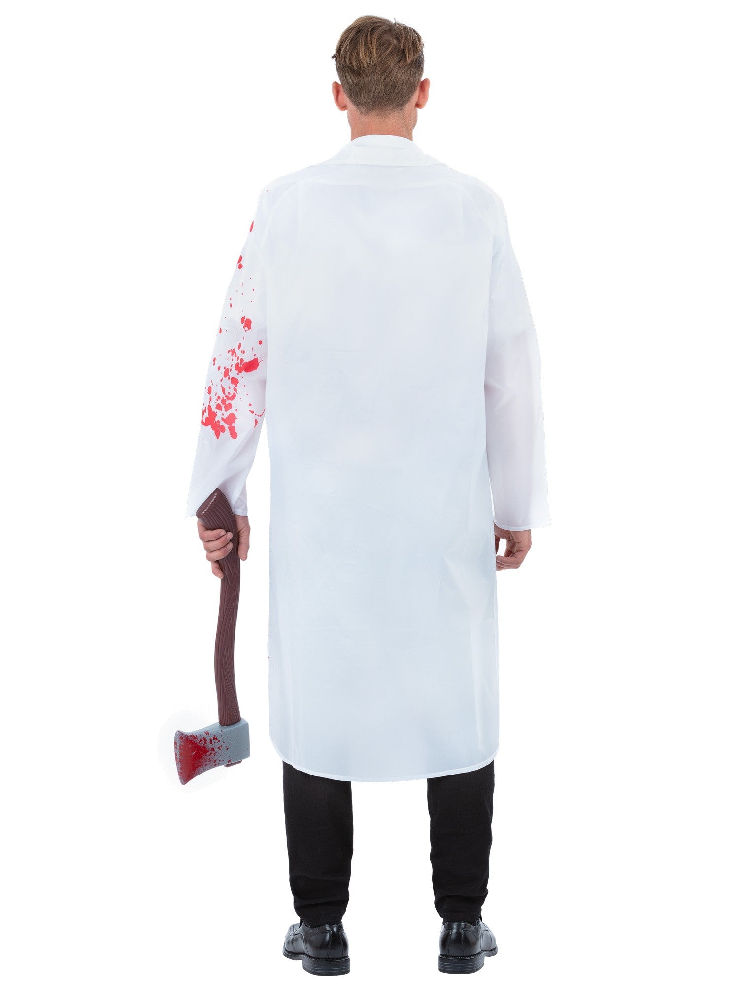 Smiffys American Killer Kit CS mit blutigem Poncho und Axt – Detailansicht