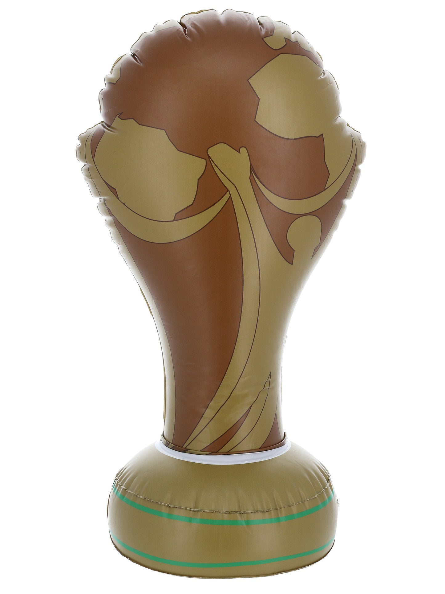Smiffys aufblasbare World Trophy in Gold, 60 cm