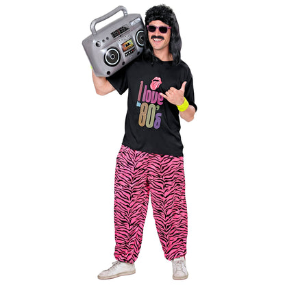 "80er JAHRE FASHION" (T-Shirt, weite Hose) – Detailansicht