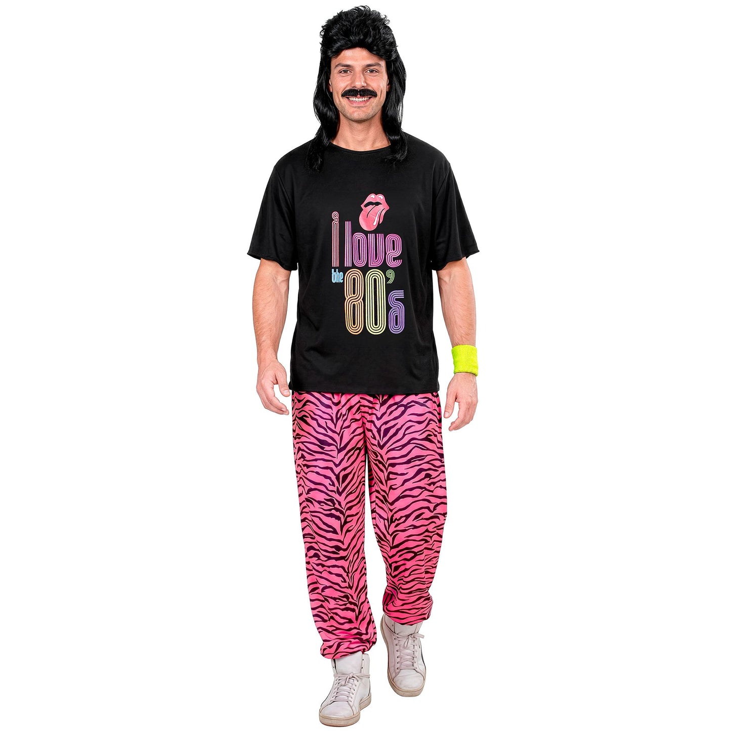 "80er JAHRE FASHION" (T-Shirt, weite Hose) – Ansicht 3