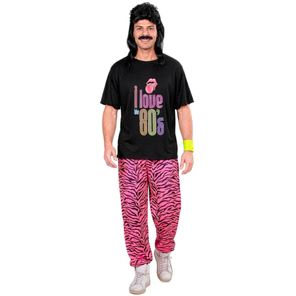 "80er JAHRE FASHION" (T-Shirt, weite Hose) – Ansicht 3