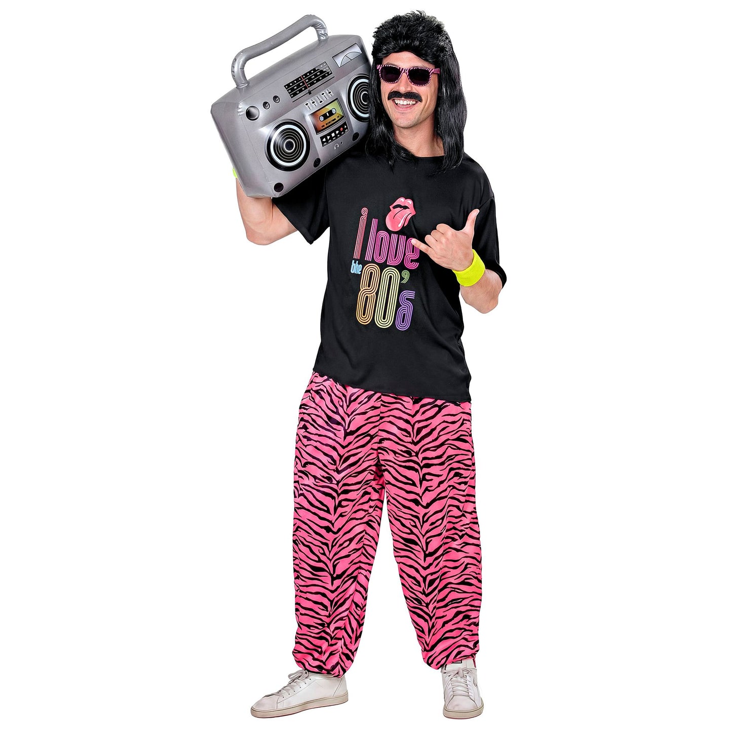 "80er JAHRE HOSE- PINK ZEBRA" – Ansicht 3
