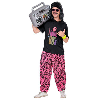 "80er JAHRE HOSE- PINK ZEBRA" – Ansicht 3
