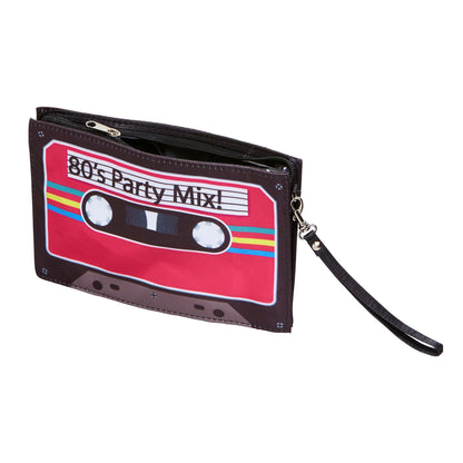 "80er JAHRE KASSETTE HANDTASCHE" – Vorderansicht