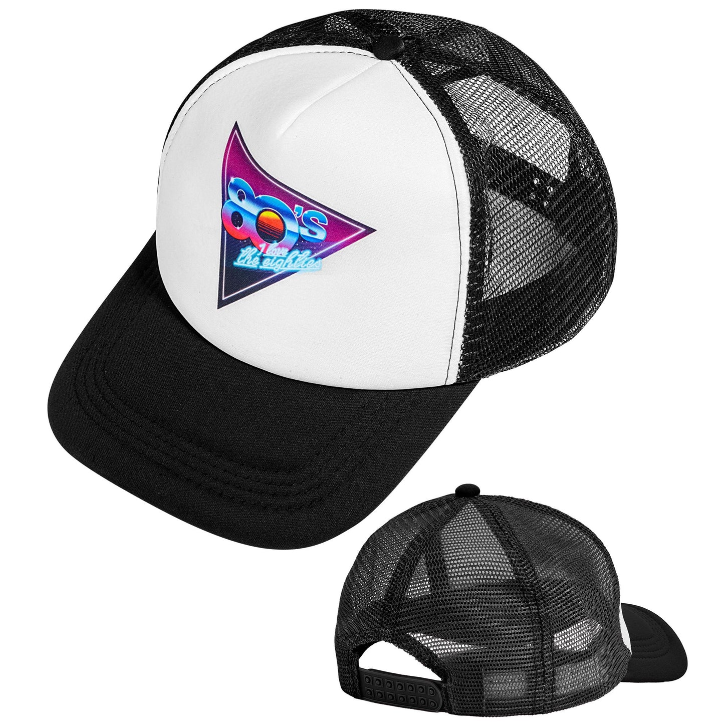 "80er JAHRE MODE BASECAP" – Vorderansicht