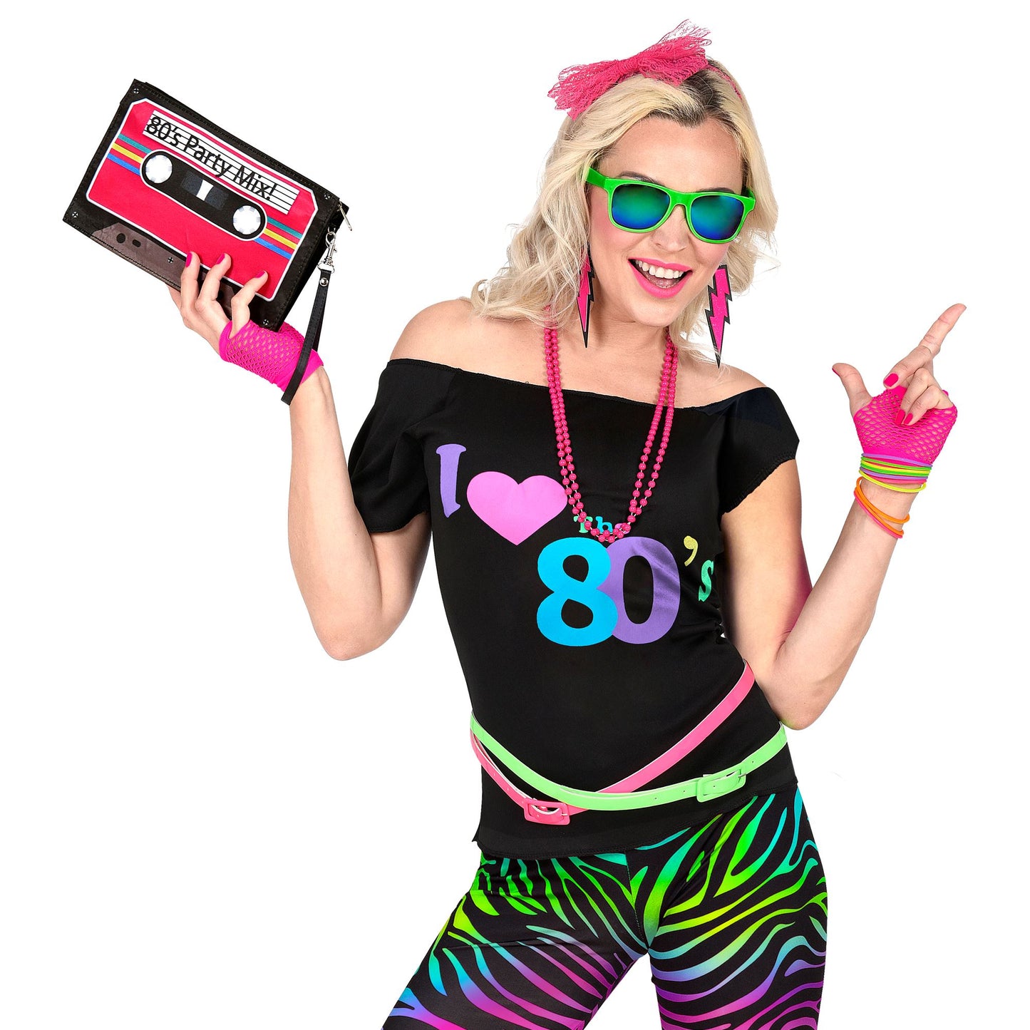 "80er JAHRE MODE" (Shirt) – Detailansicht