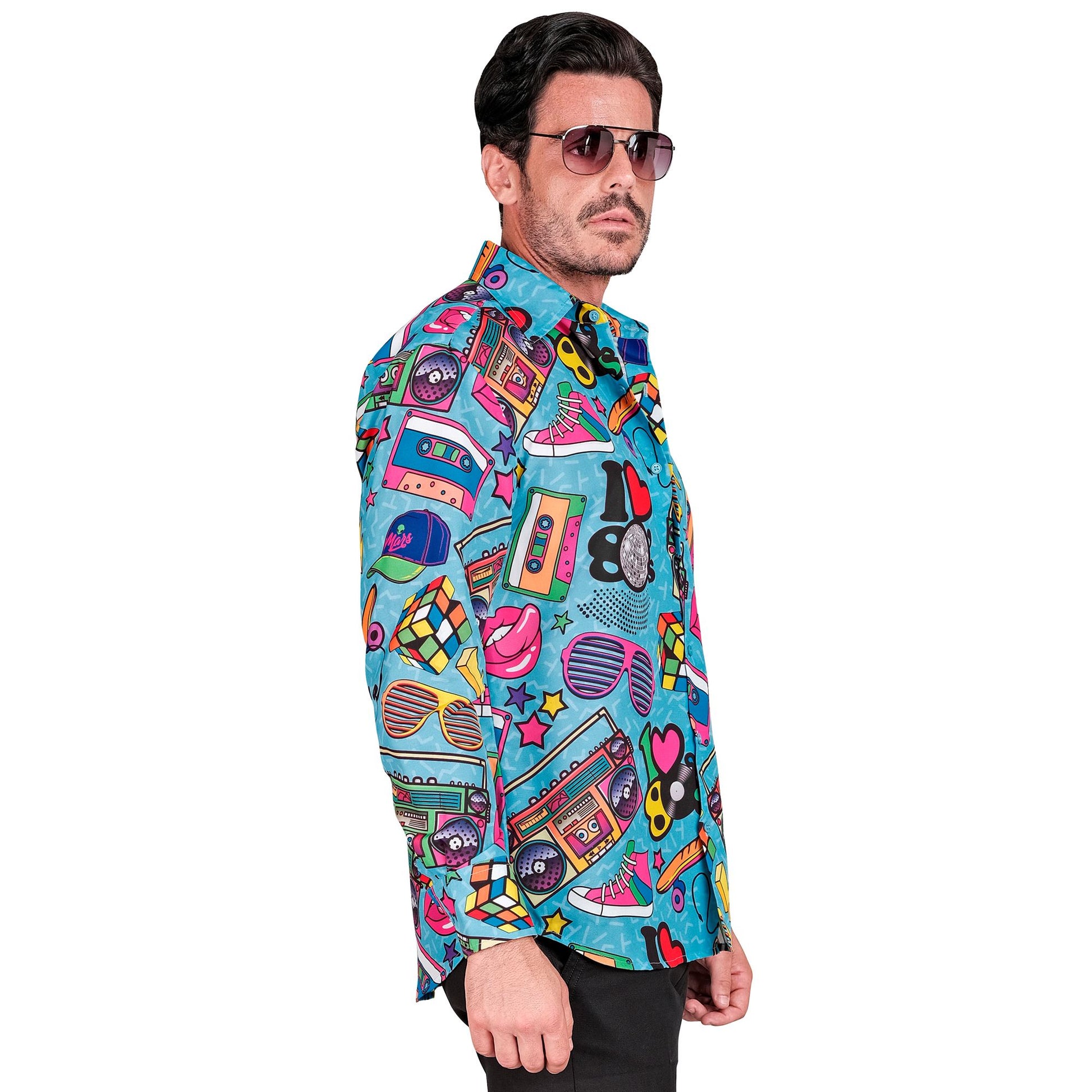 "80er JAHRE PARTY FASHION HEMD" (Hemd) – Ansicht 4