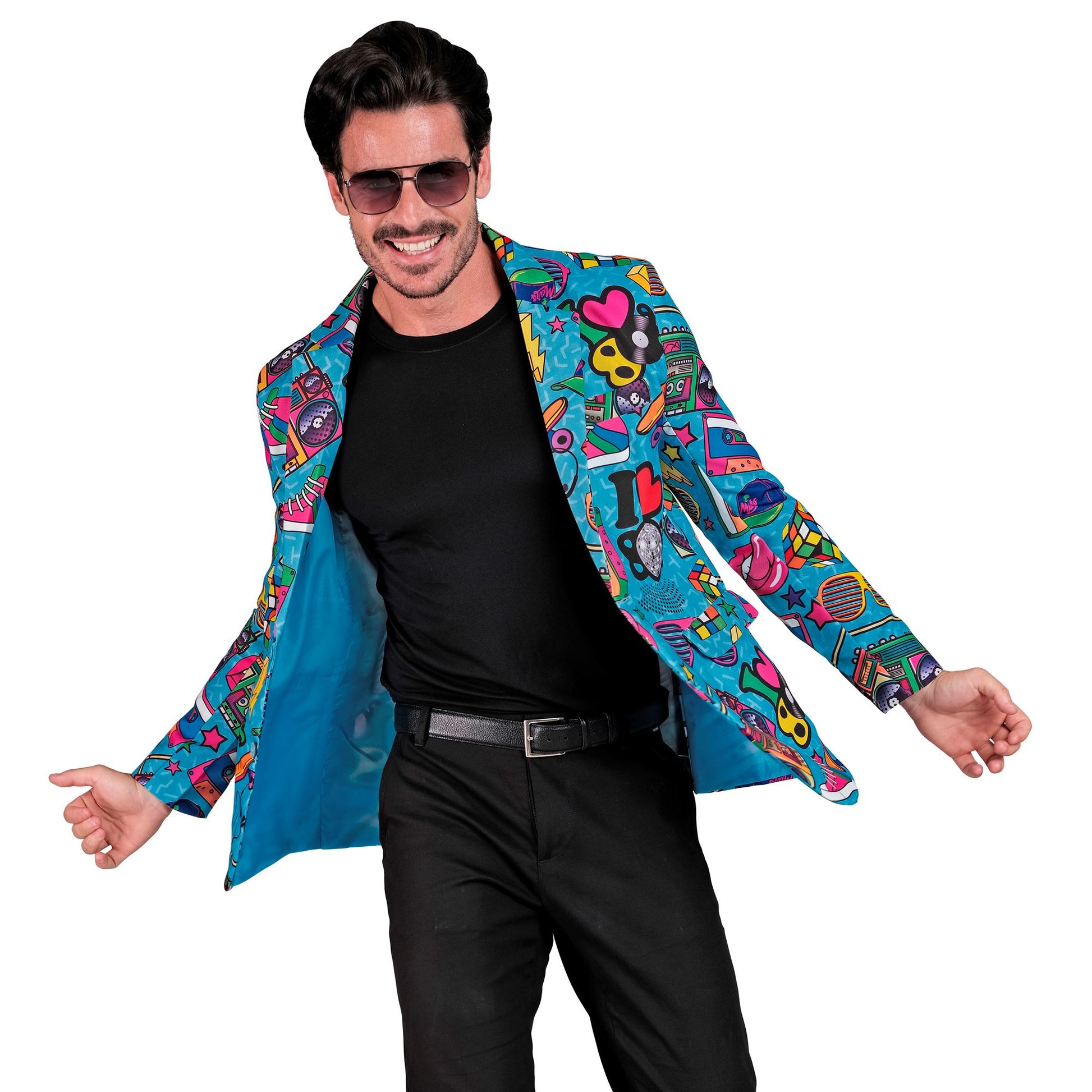 "80er JAHRE PARTY FASHION JACKETT" (Jackett) – Ansicht 3