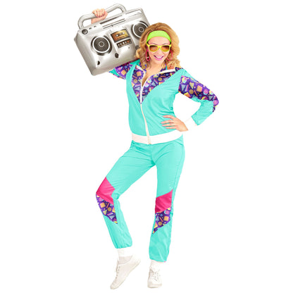 "80er JAHRE TRAININGSANZUG" (Oberteil, Hose) – Ansicht 3