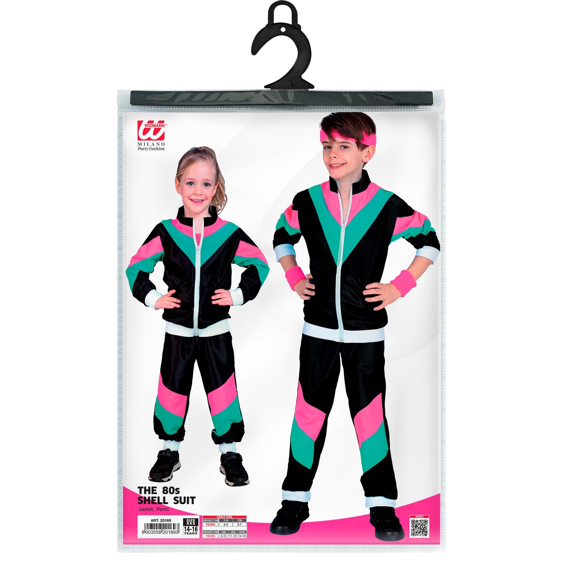 "80er JAHRE TRAININGSANZUG" (Oberteil, Hose) – Ansicht 4