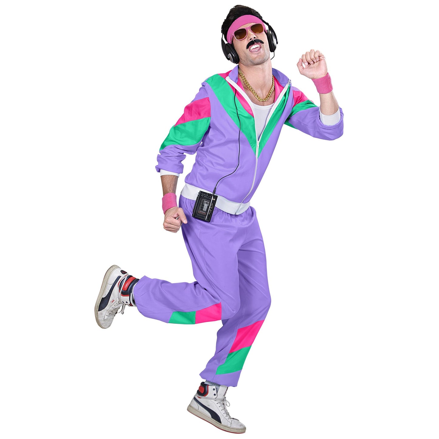 "80er JAHRE TRAININGSANZUG" (Oberteil, Hose) – Ansicht 3