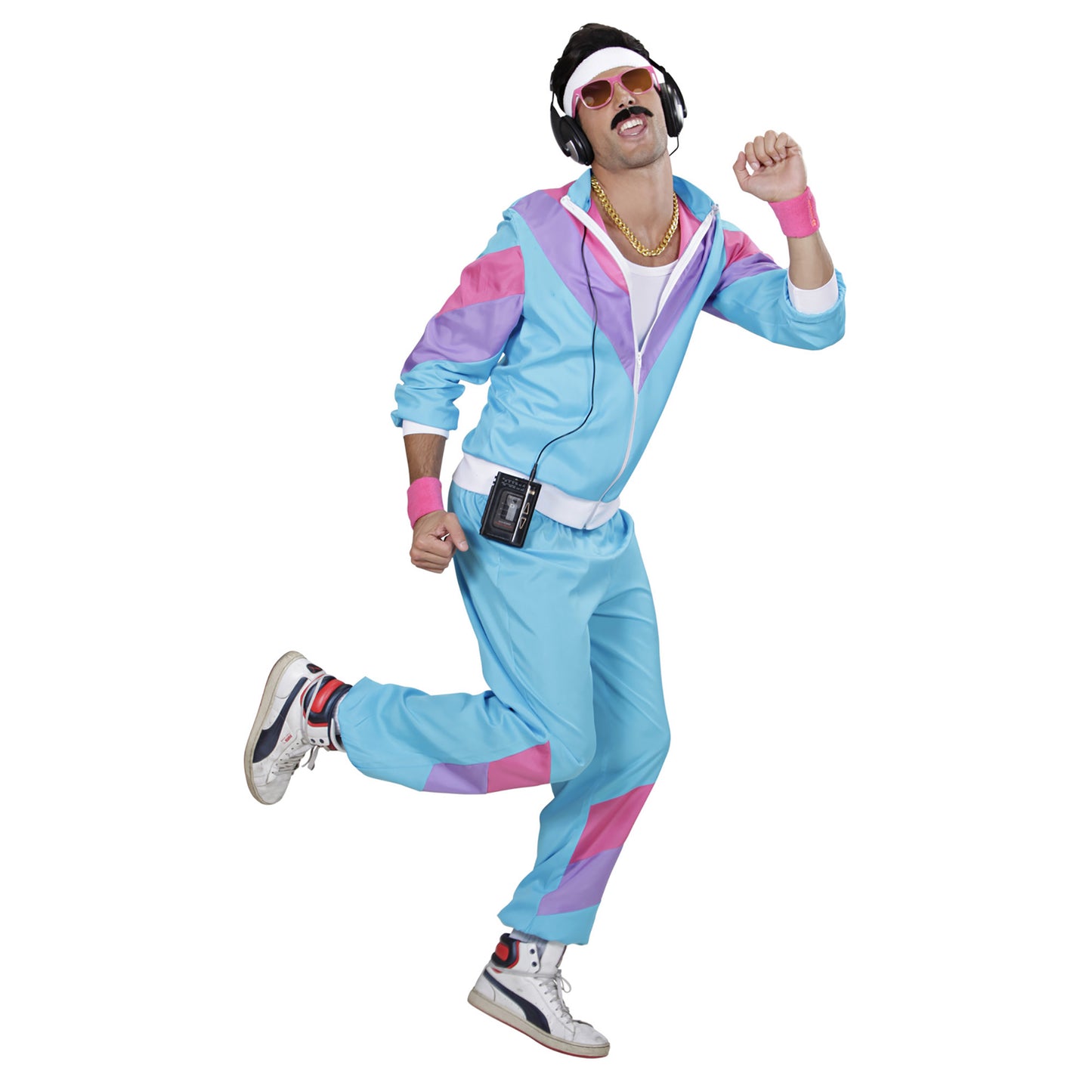 "80er JAHRE TRAININGSANZUG " (Oberteil, Hose) – Ansicht 4