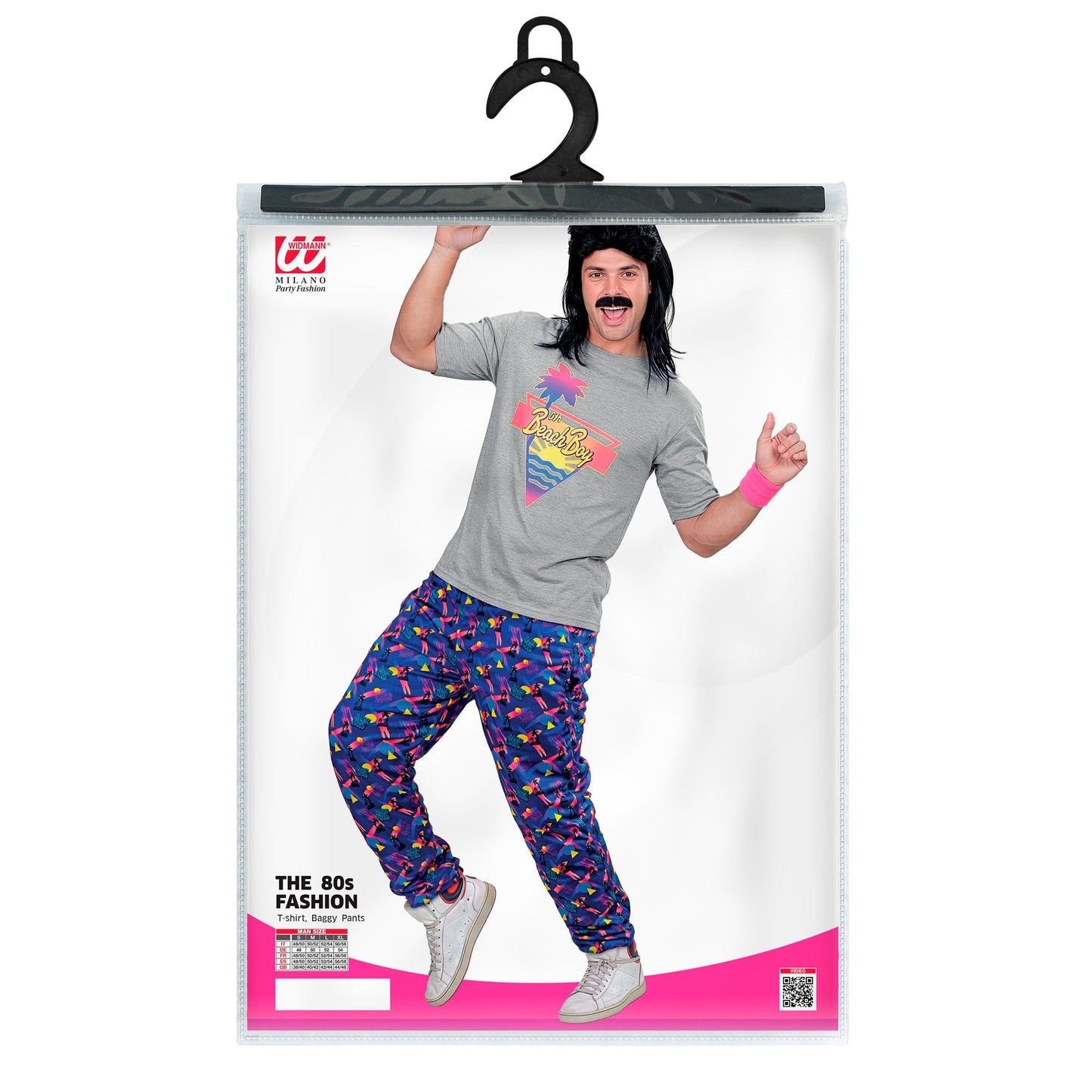 "80s BEACH BOY" (T-Shirt, weite Hosen) – Ansicht 5