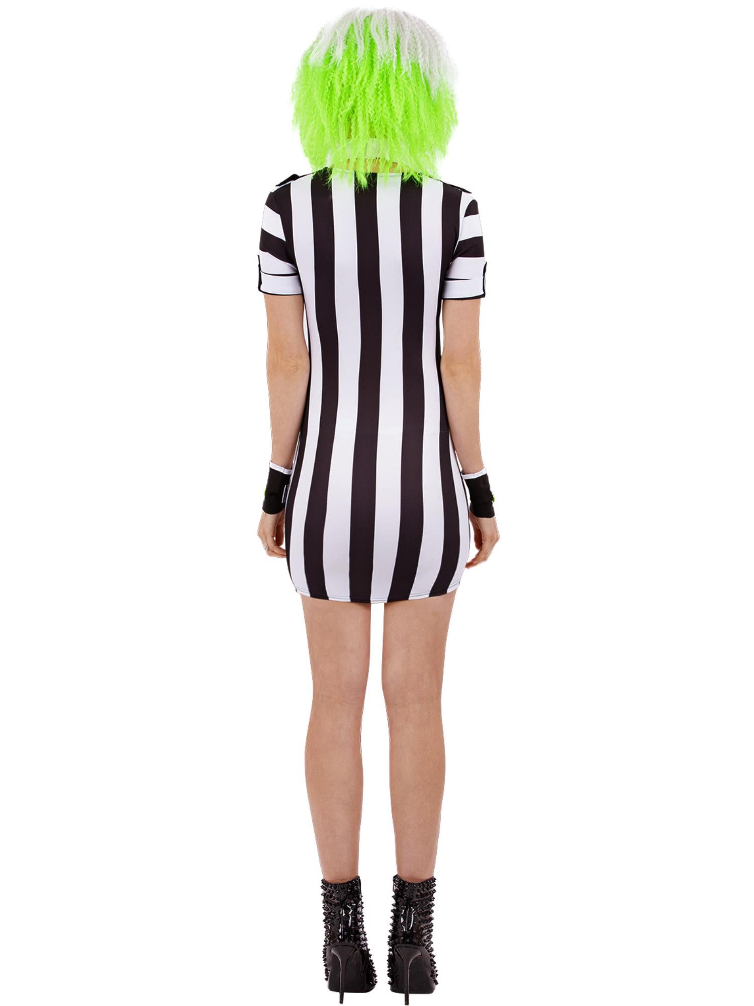 Smiffys Beetlejuice Kostüm für Damen – Detailansicht