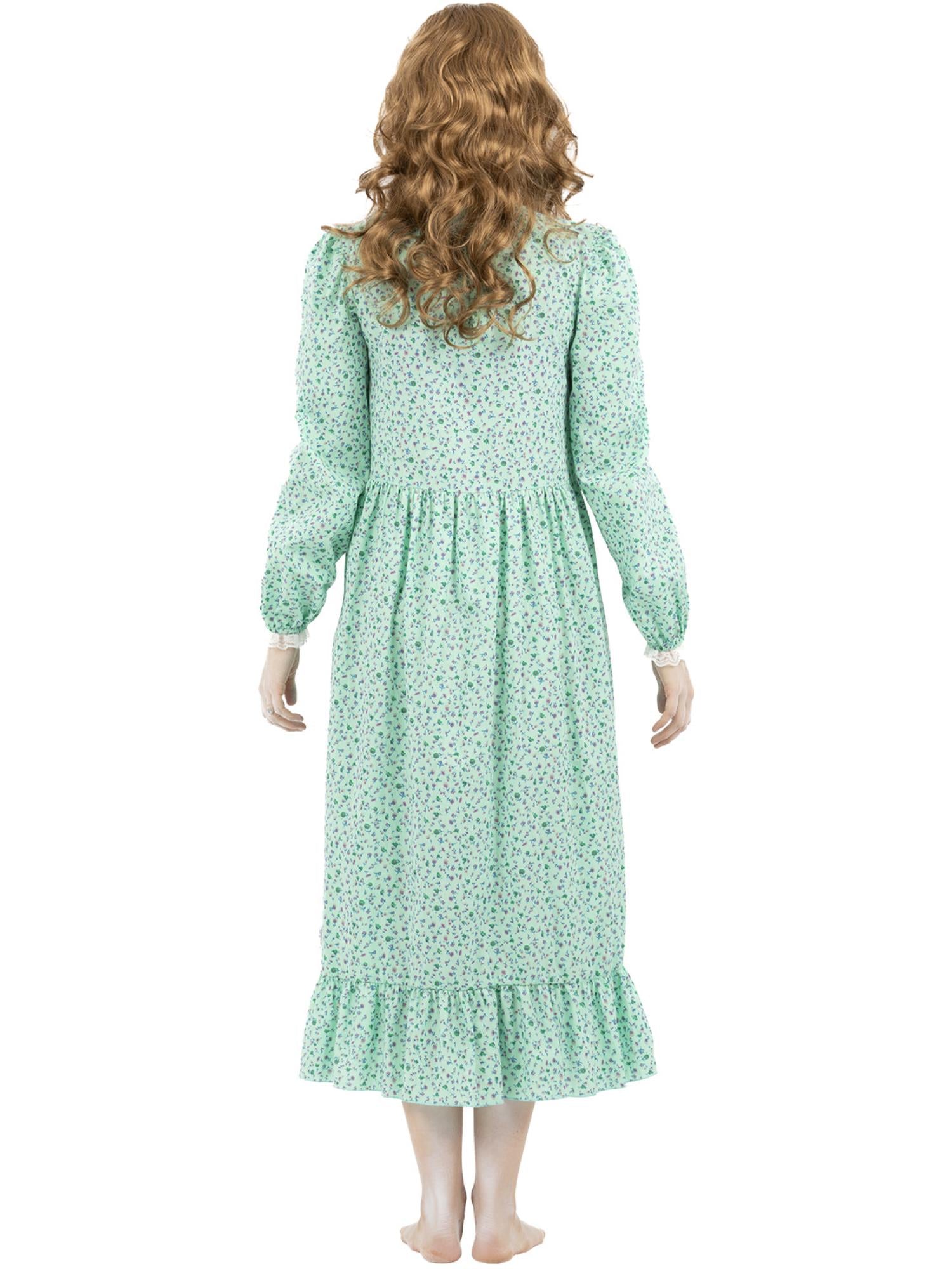Smiffys The Exorcist Regan Kostüm für Damen mit Kleid und Erbrochenem-Aufdruck – Detailansicht