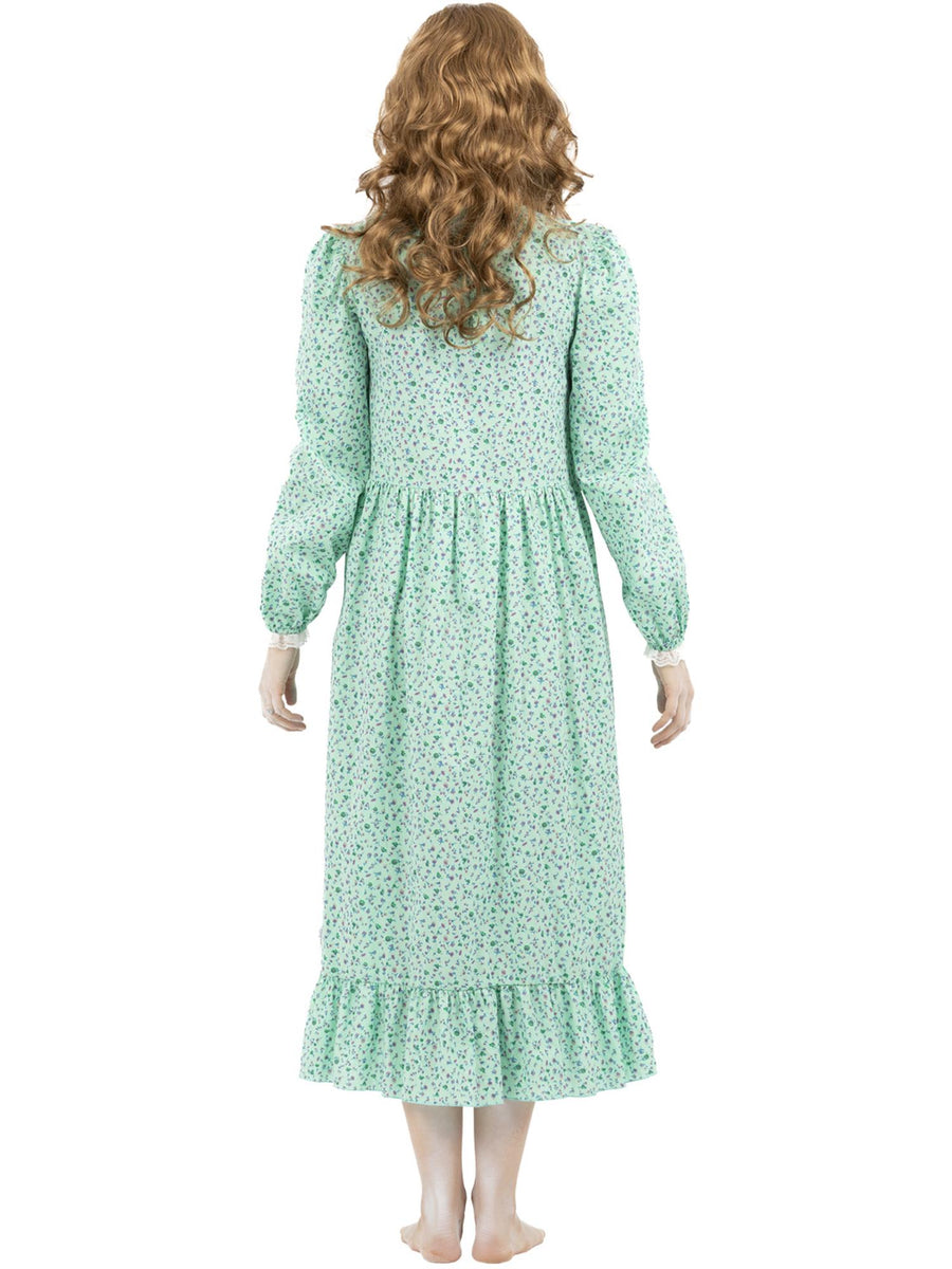 Smiffys The Exorcist Regan Kostüm für Damen mit Kleid und Erbrochenem-Aufdruck – Detailansicht