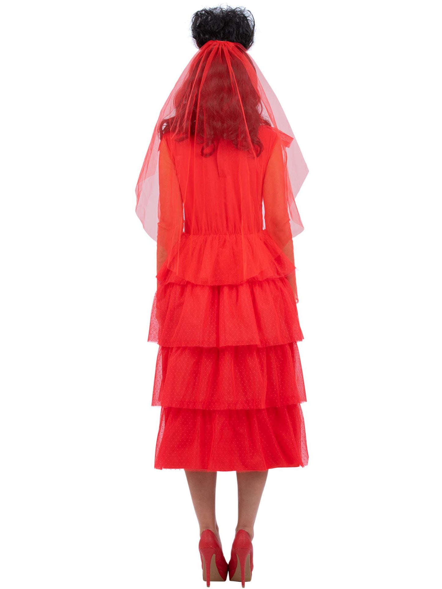 Smiffys Beetlejuice, Lydia Bride Costume CS für Damen