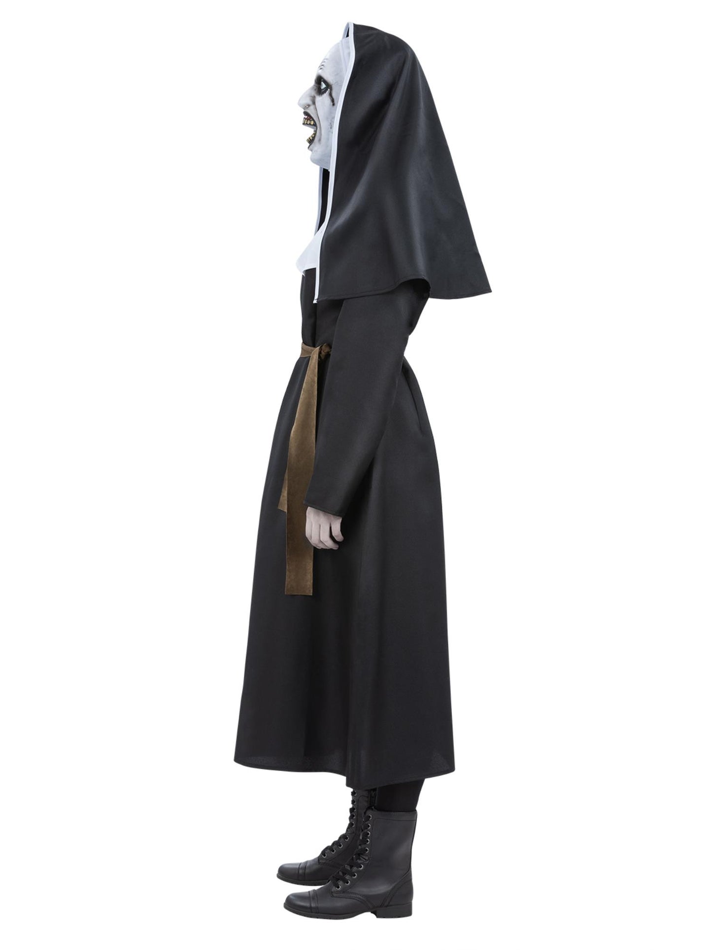 Smiffys The Nun Valak Kostüm schwarz für Erwachsene – Seitenansicht