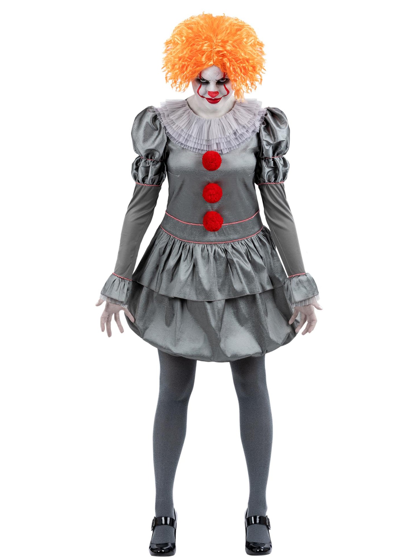 Smiffys Pennywise-Kostüm für Damen aus IT Chapter Two – Produktansicht