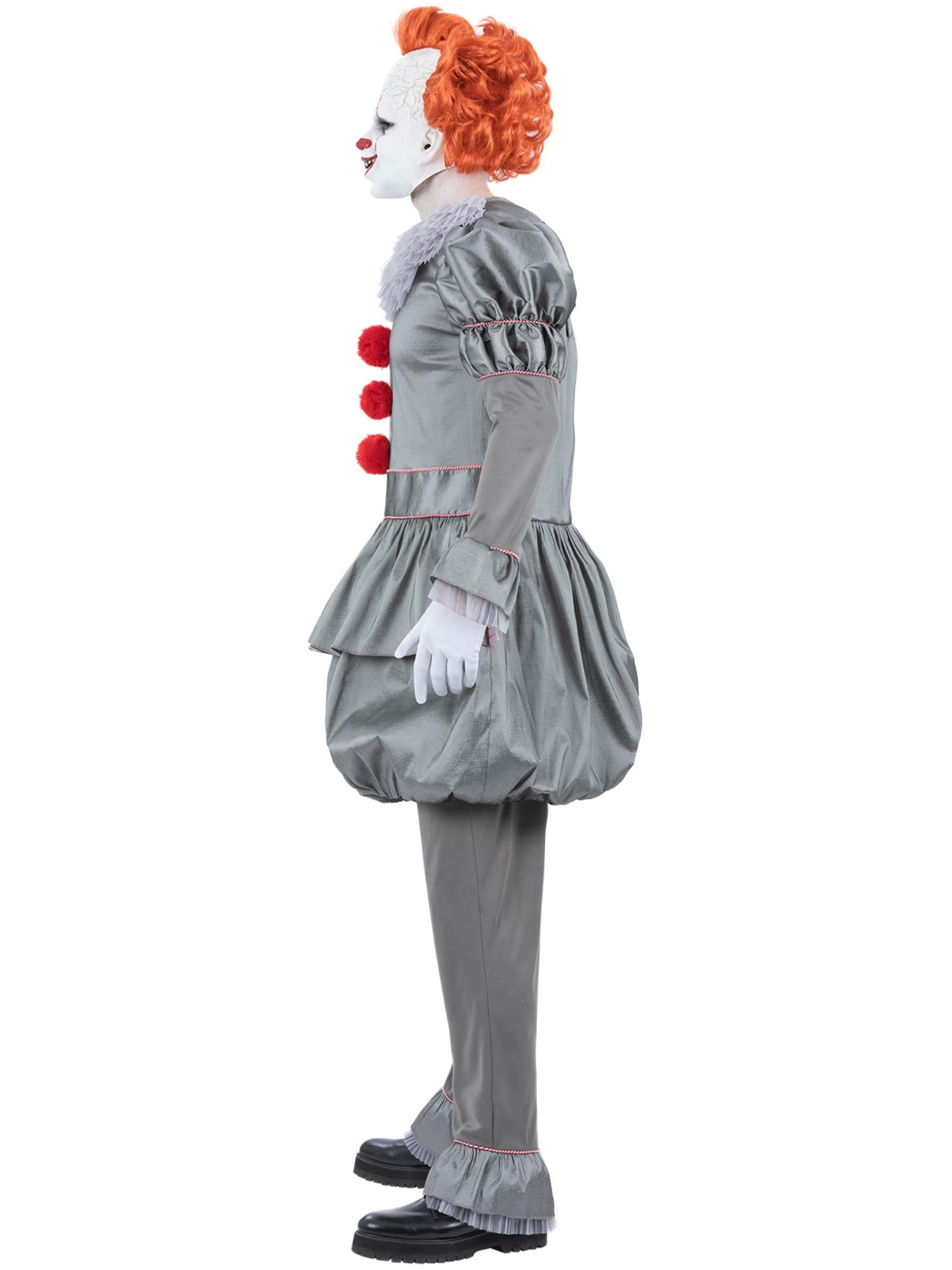 Smiffys Pennywise Kostüm für Herren aus IT Chapter Two – Seitenansicht