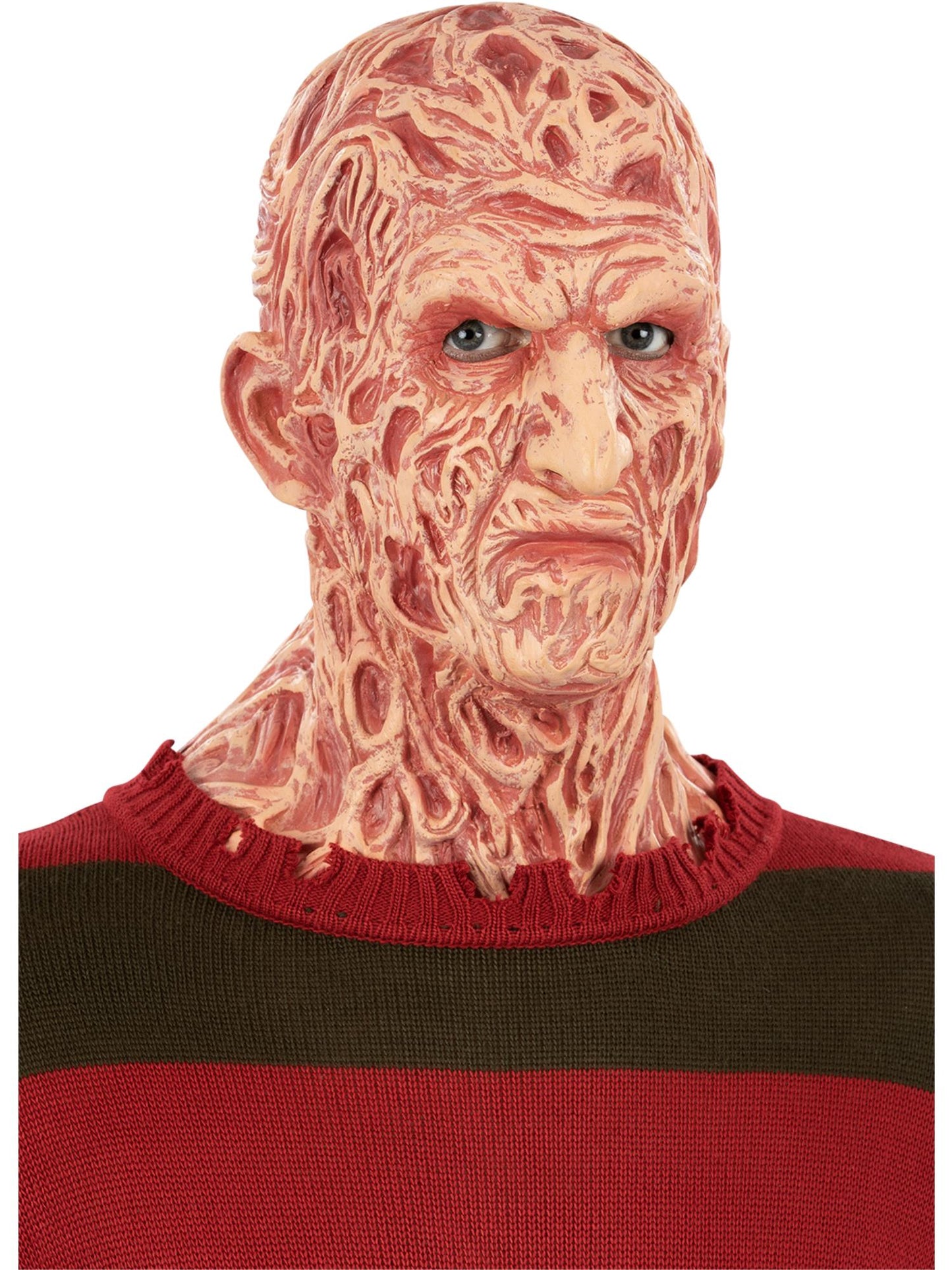 Smiffys Freddy-Krueger-Maske aus Latex für Herren – Full Head
