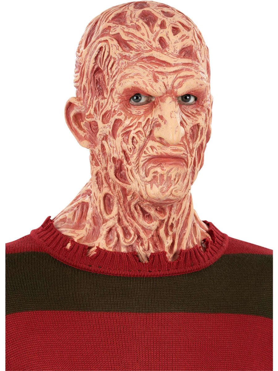 Smiffys Freddy-Krueger-Maske aus Latex für Herren – Full Head