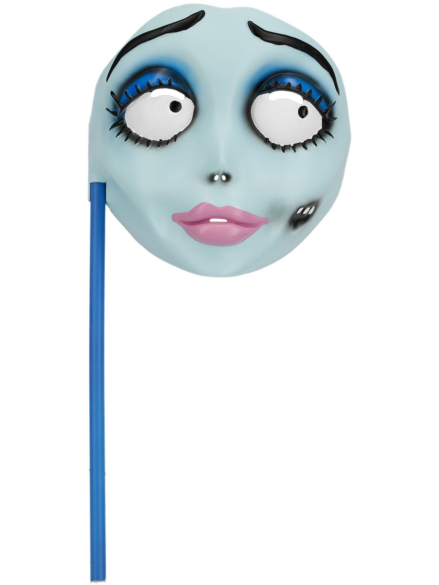 Smiffys Corpse Bride Emily Maske für Damen in Blau – Detailansicht