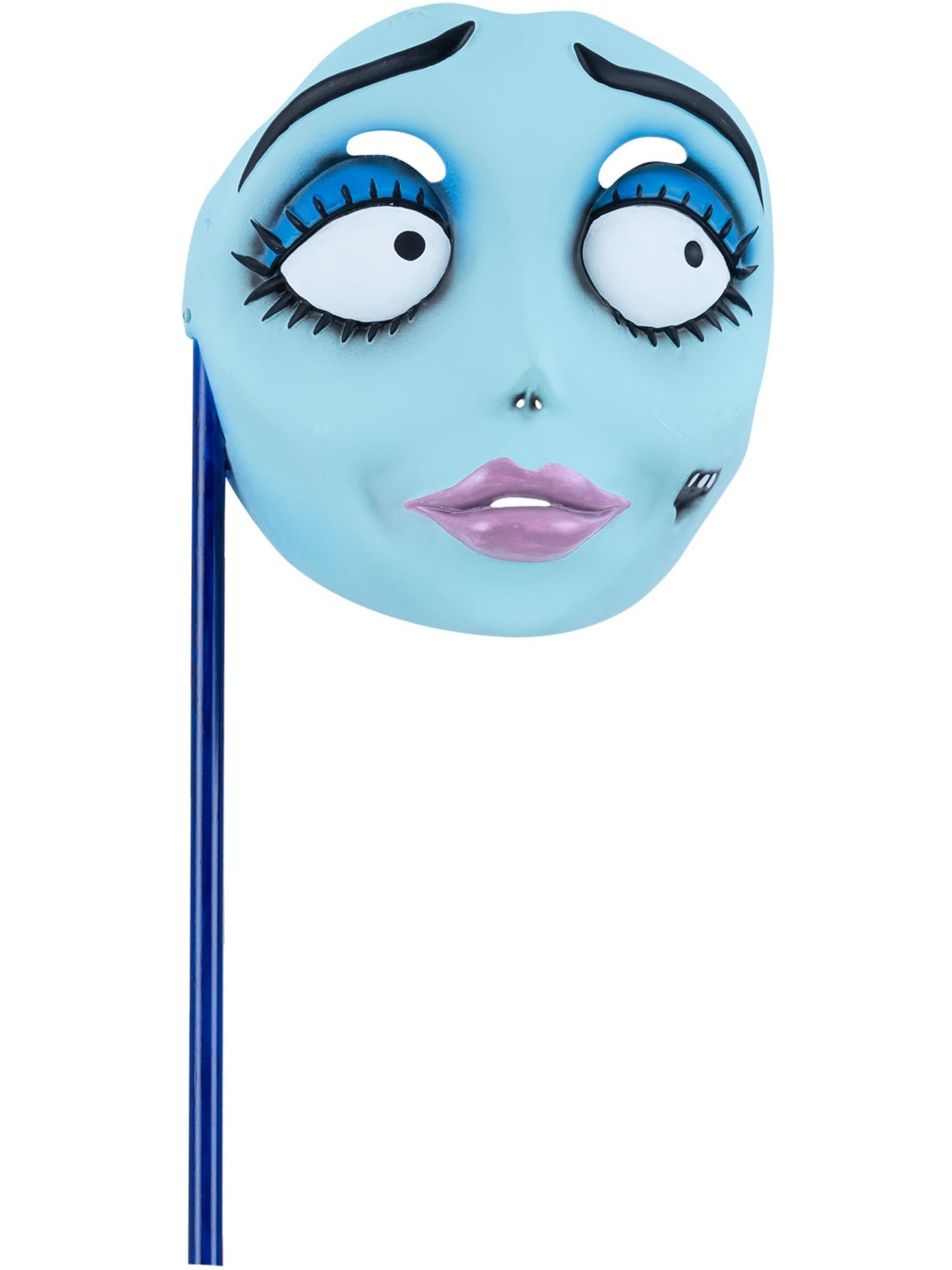 Smiffys Corpse Bride Emily Maske für Damen in Blau – Produktansicht