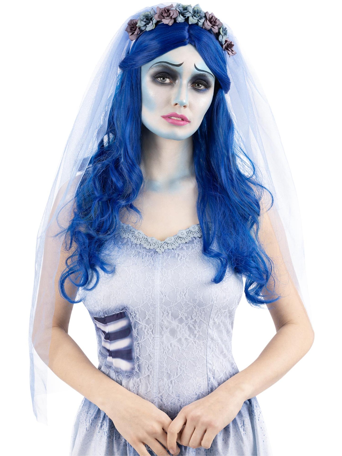 Smiffys Corpse Bride Emily Wig für Damen