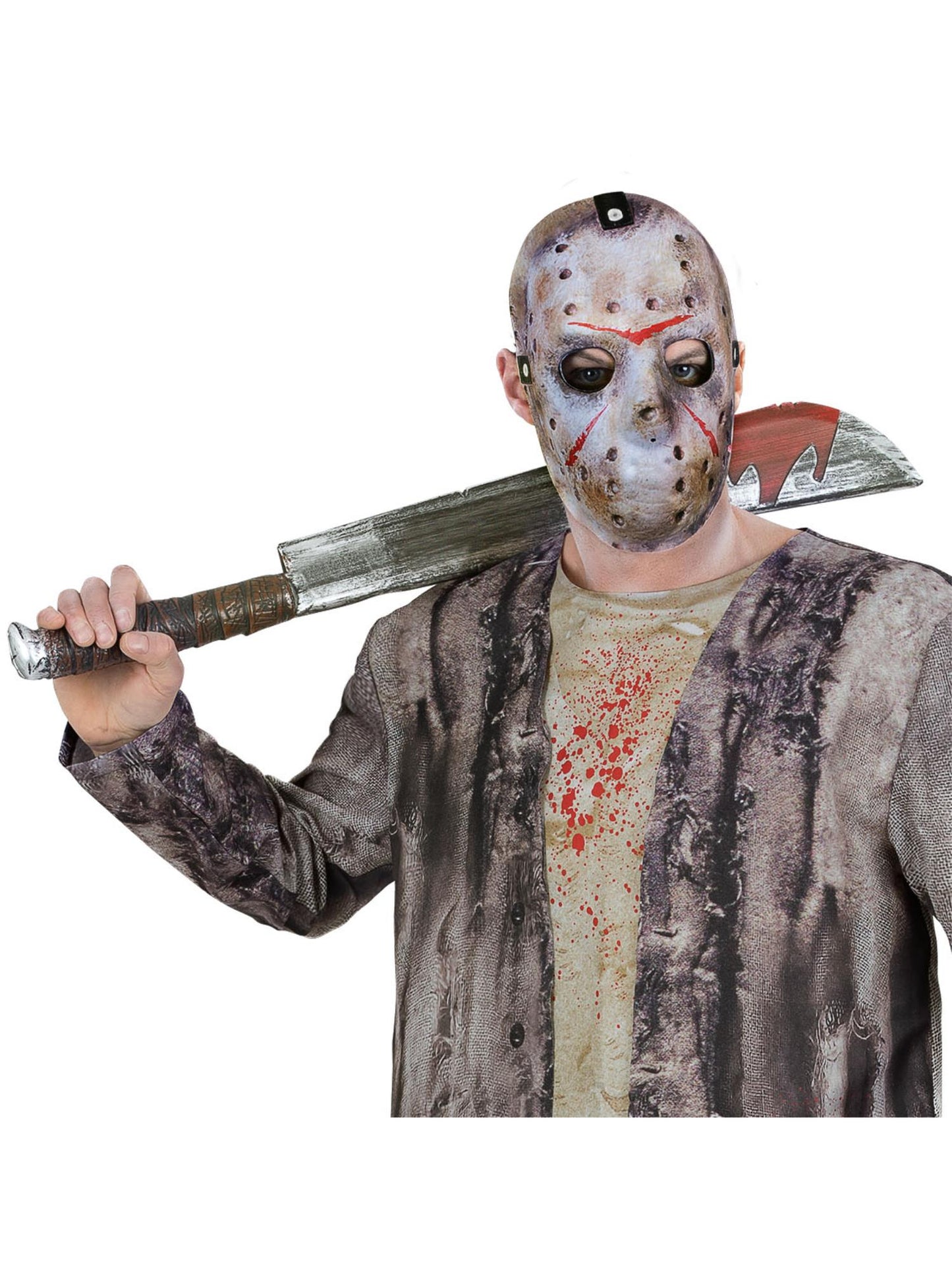 Smiffys Jason Voorhees Machete und Maske Kit für Herren