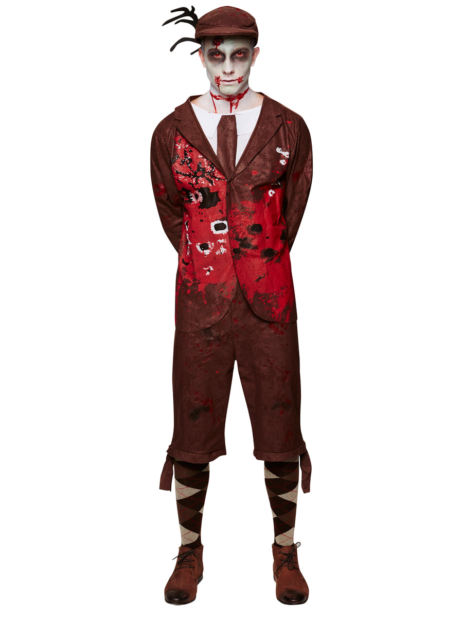 Rubies Zombie Lord Gravestone Kostüm für Herren mit Jacke, 3/4-Hose und Hut