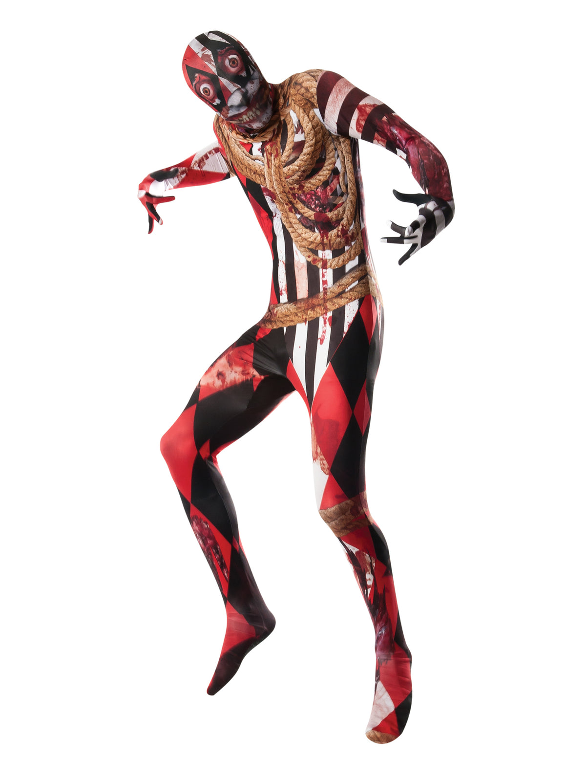 Rubies ACROBAT Acrosplat Kostüm für Herren – 2nd-Skin-Overall – Produktansicht