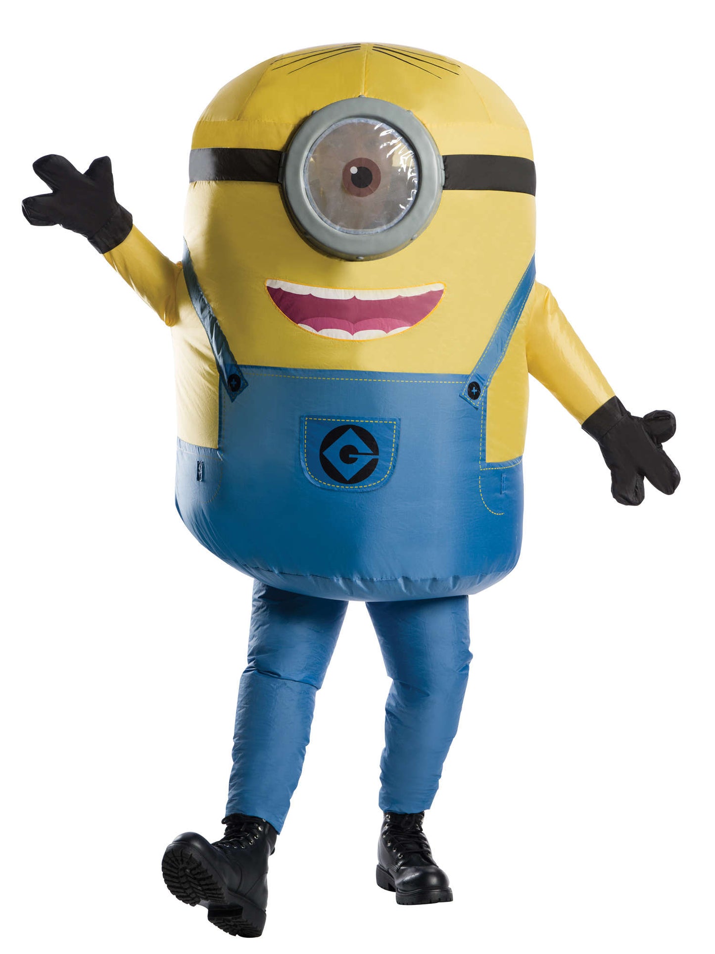 Rubies aufblasbares Stuart Minions-Kostüm für Erwachsene