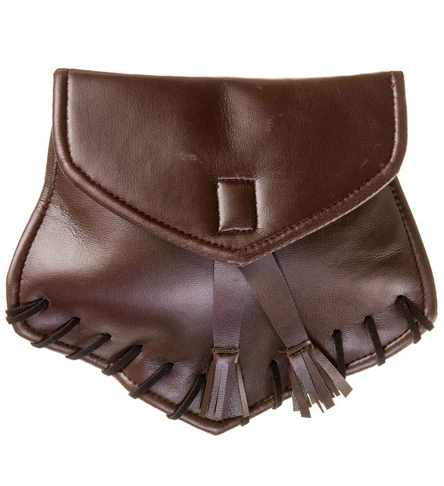 Gürtel-Tasche aus Kunstleder in Piratenstil für Fasnacht und Karneval