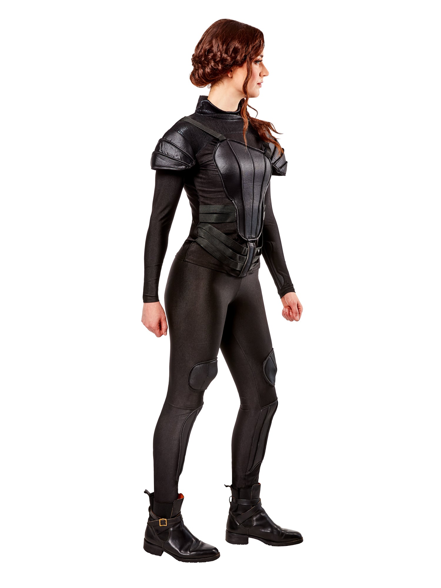 Rubies Katniss Everdeen Deluxe Kostüm Hunger Games für Damen – Rückansicht