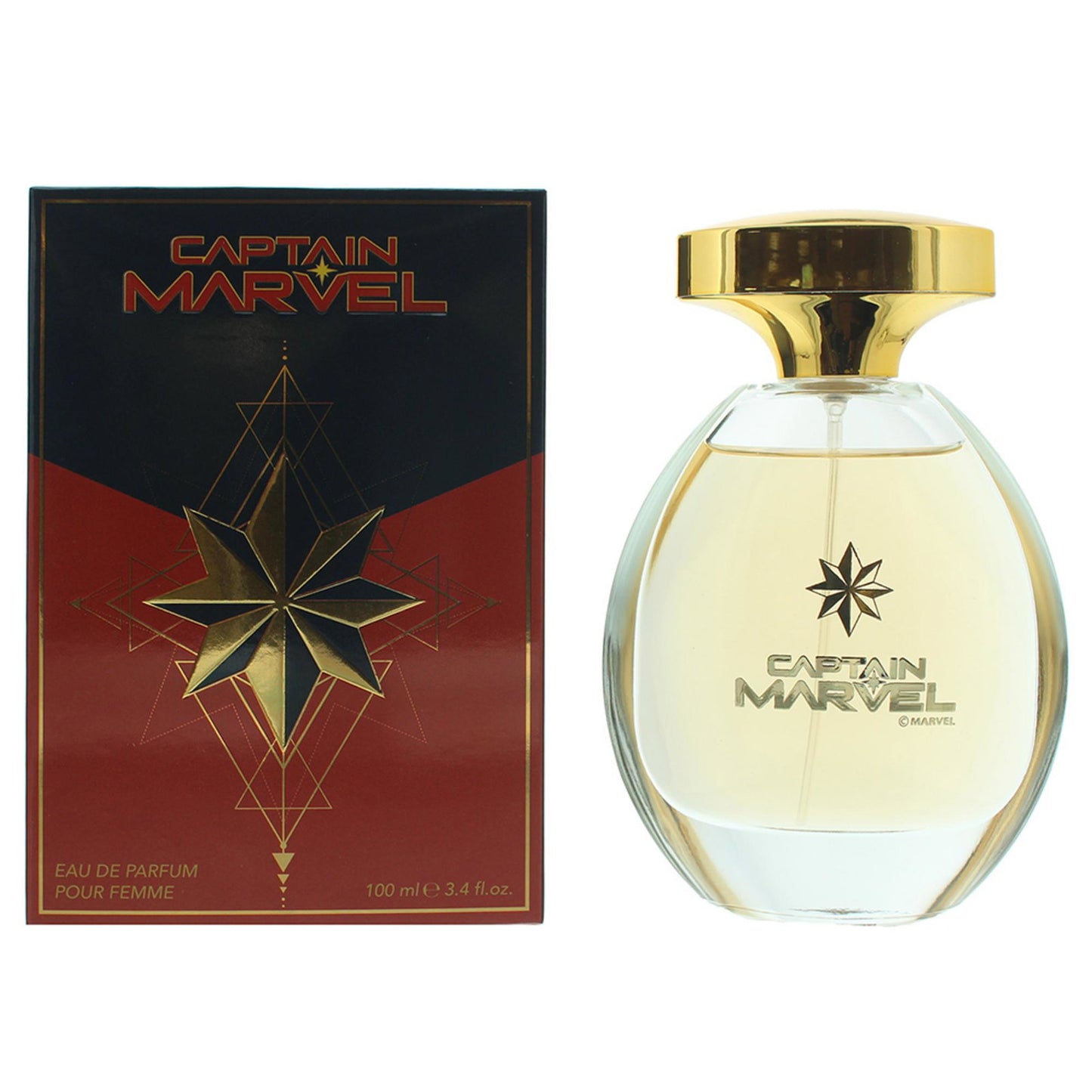Marvel Marvel, Captain Marvel, Eau de Parfum, Für Mädchen, 100 ml Regular