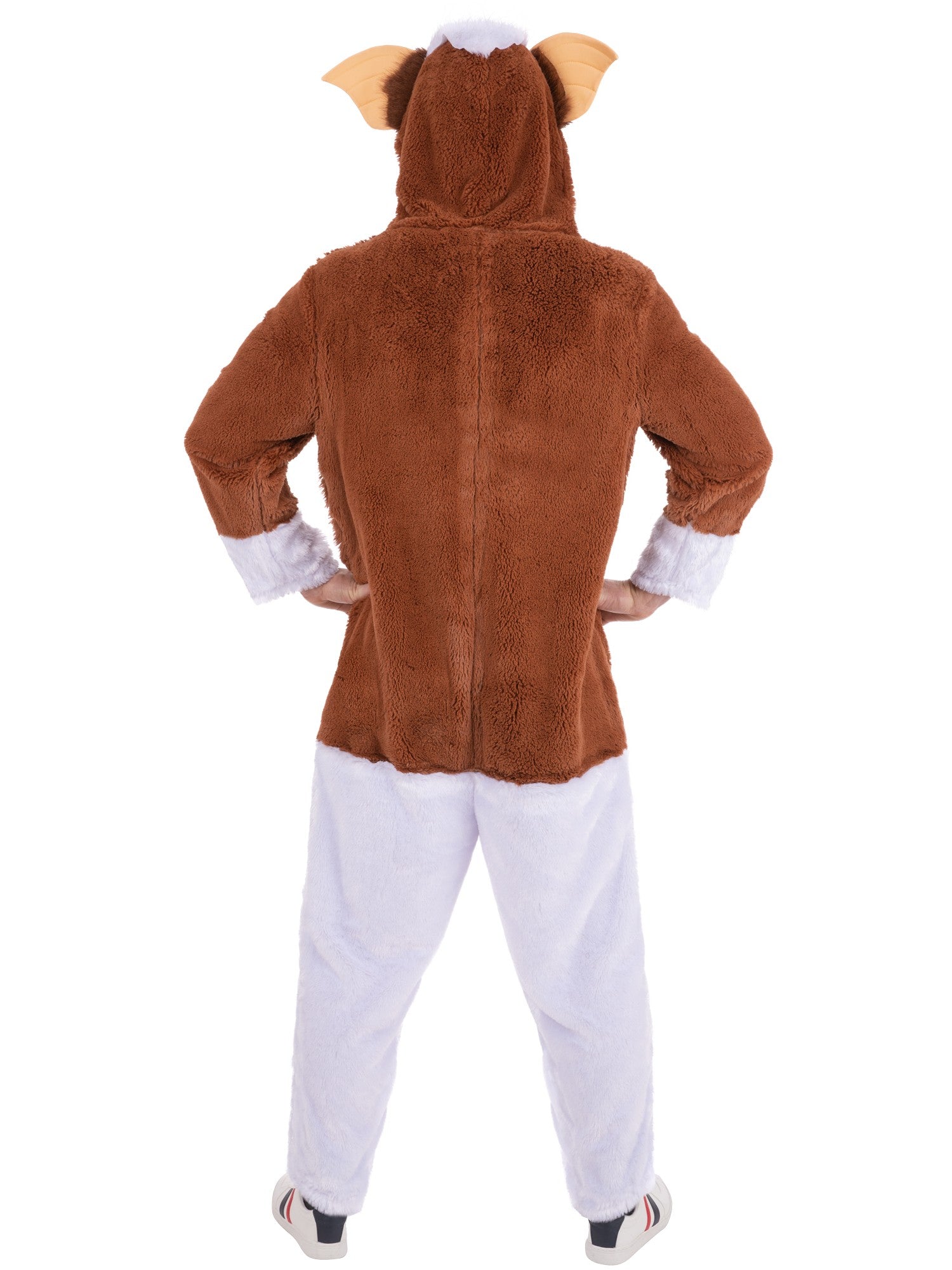 Smiffys Deluxe Gremlins Gizmo Kostüm weiss mit Kapuze für Erwachsene – Detailansicht