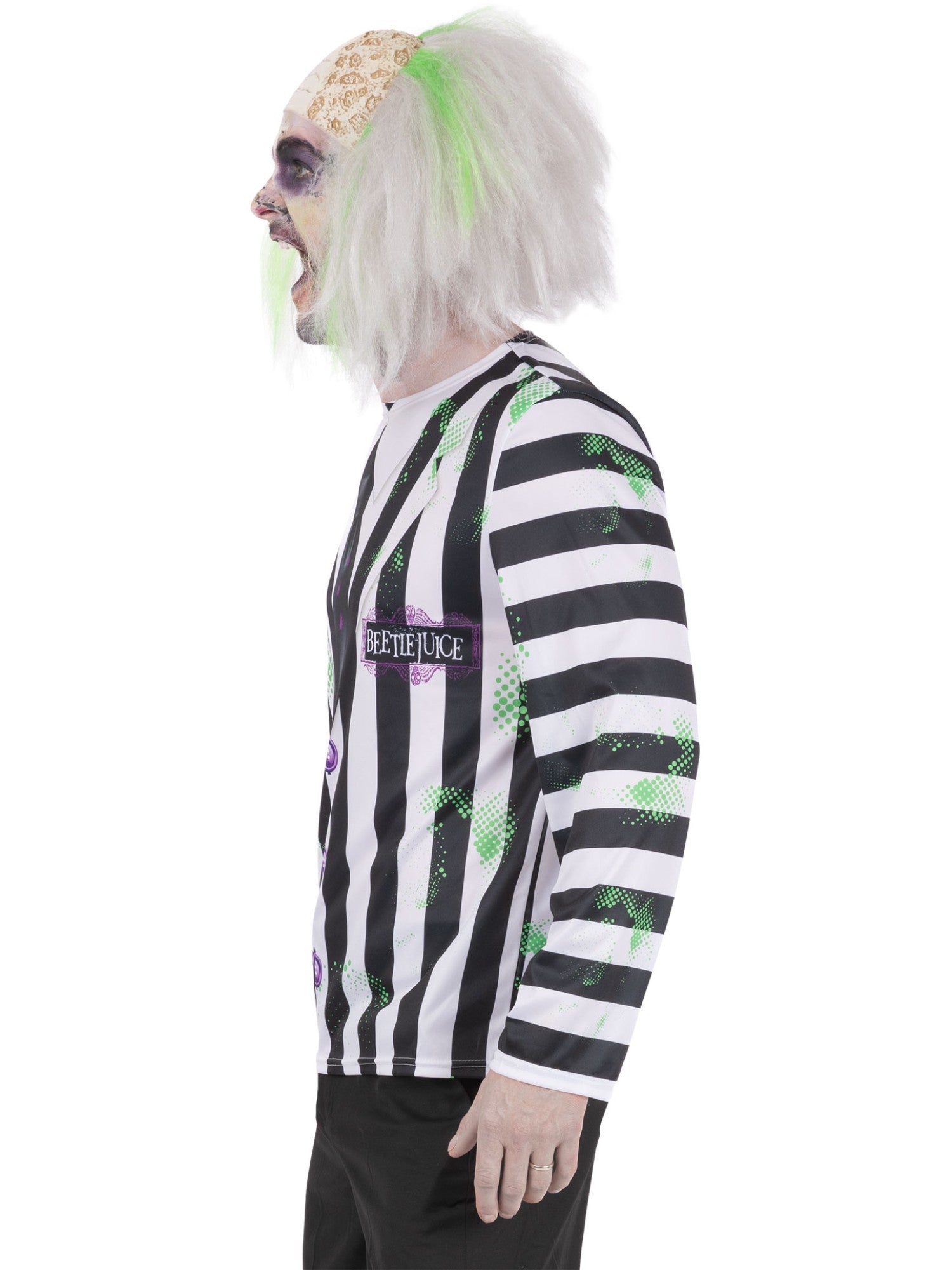 Smiffys Beetlejuice Top für Herren – Seitenansicht