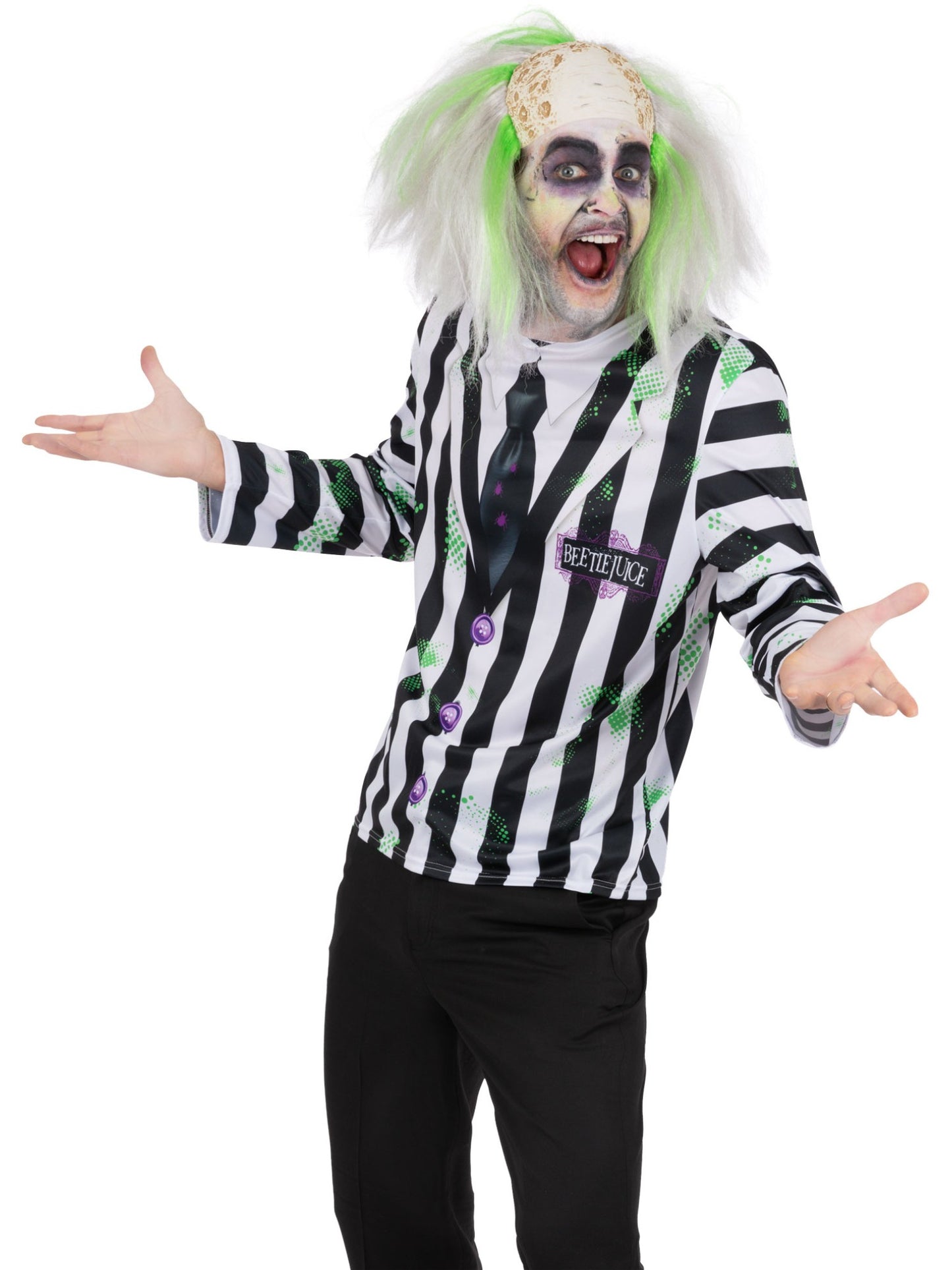 Smiffys Beetlejuice Top für Herren – Produktansicht