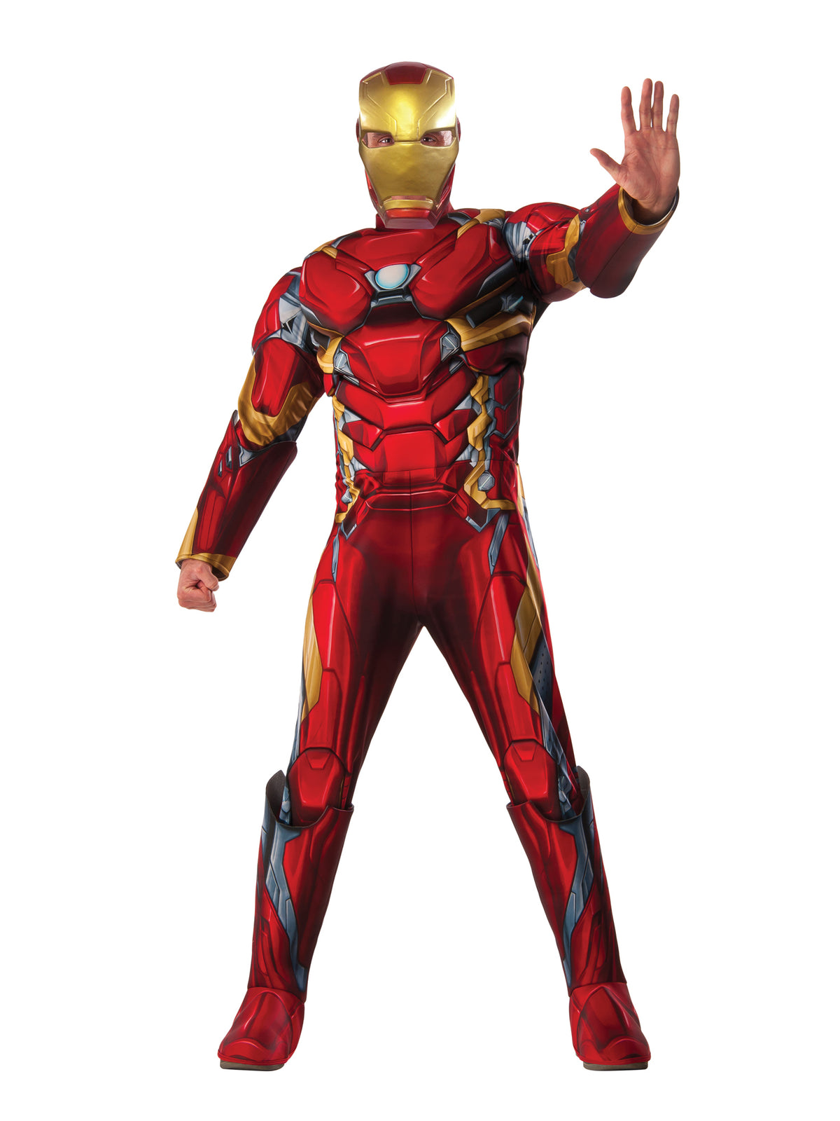 Rubies IRON MAN CIVIL WAR - SIZE STD Kostüm für Erwachsene für Herren