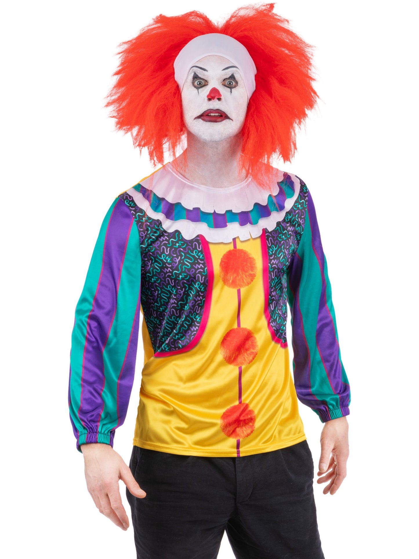 Smiffys IT Classic Pennywise Top für Erwachsene – Produktansicht