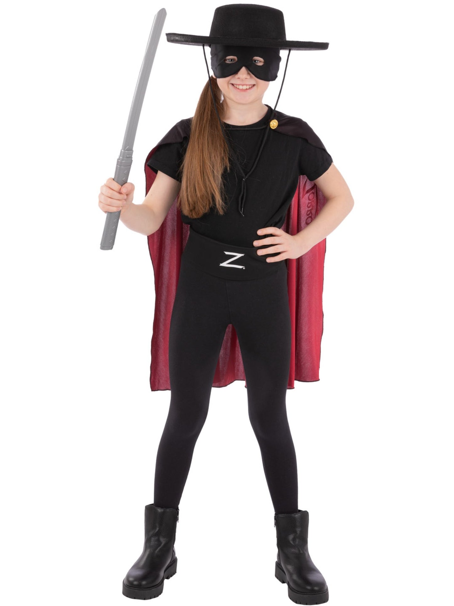 Smiffys Zorro Kids Instant Kit AC für Unisex – Produktansicht