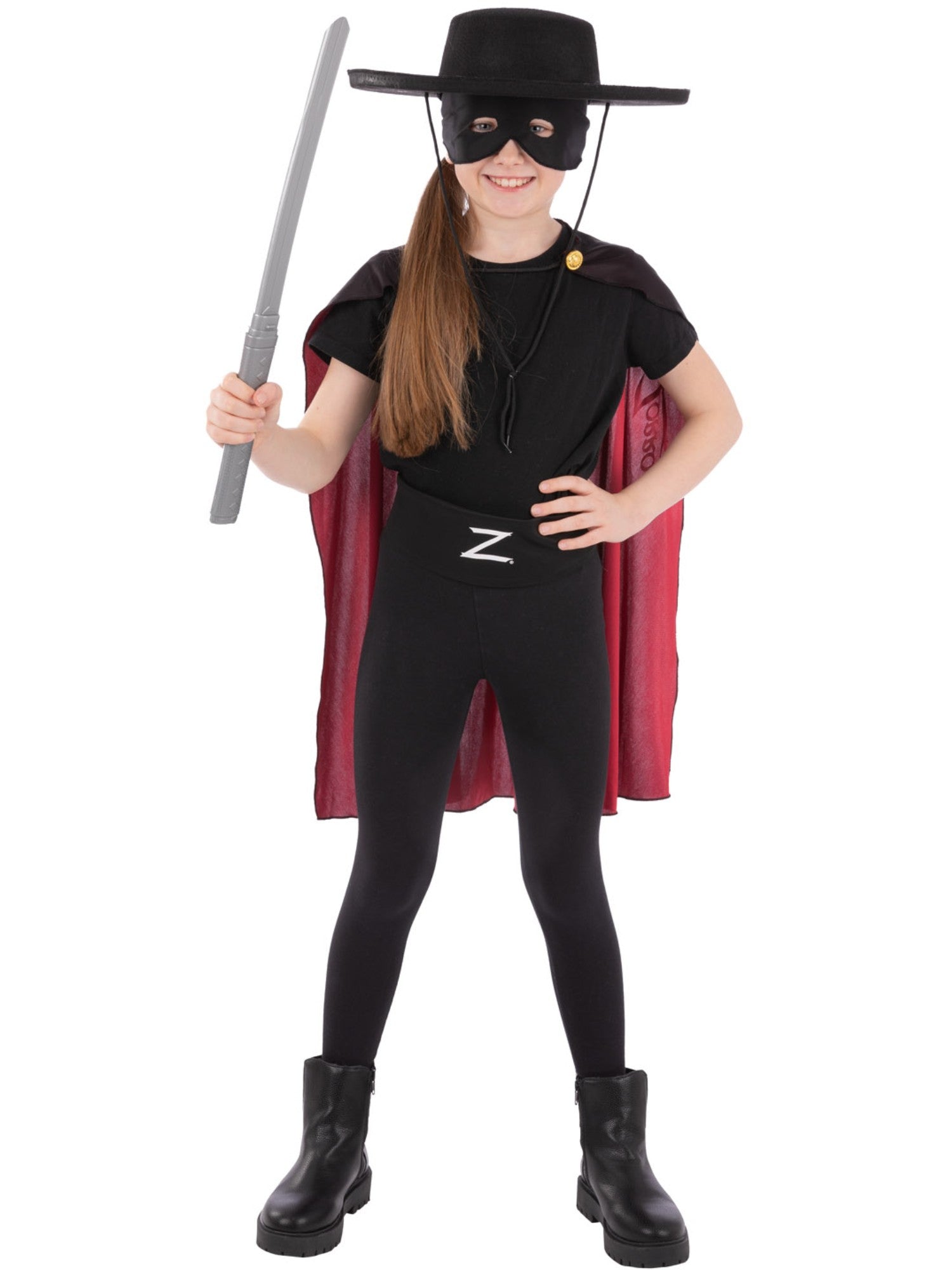 Smiffys Zorro Kids Instant Kit AC für Unisex – Produktansicht