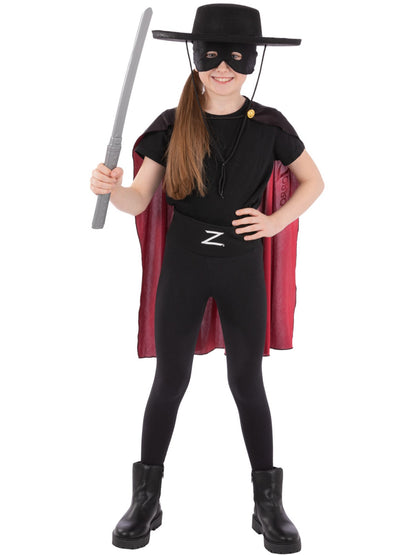 Smiffys Zorro Kids Instant Kit AC für Unisex