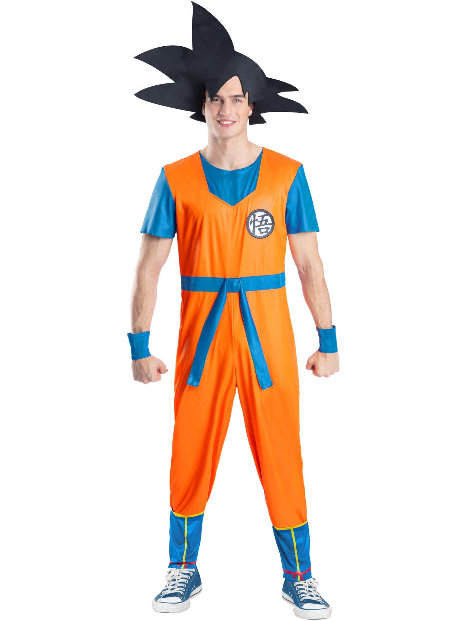 Smiffys Dragonball Z Goku Kostüm für Herren in Blau – Produktansicht