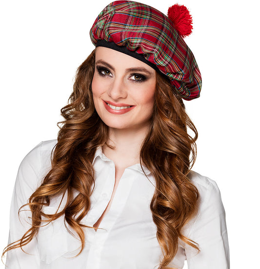 Barett Mrs Tartan rot