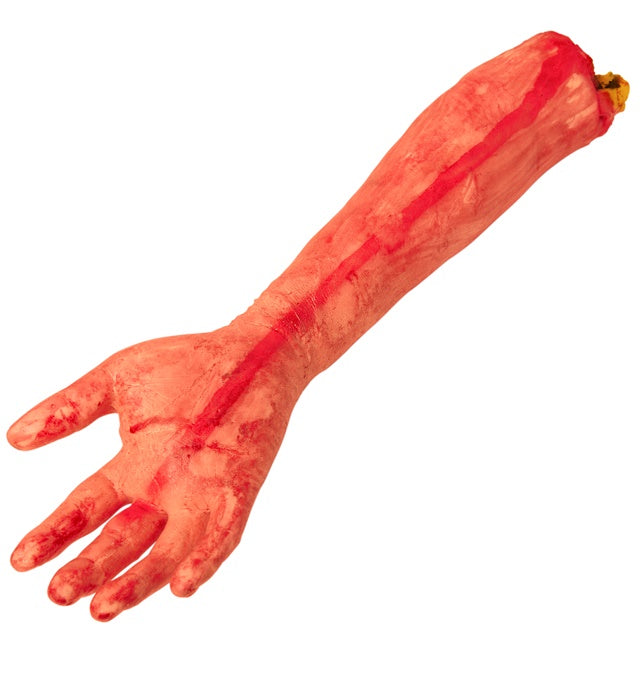 Lebensgroßer abgehackter Arm 42 cm Halloween Dekoration