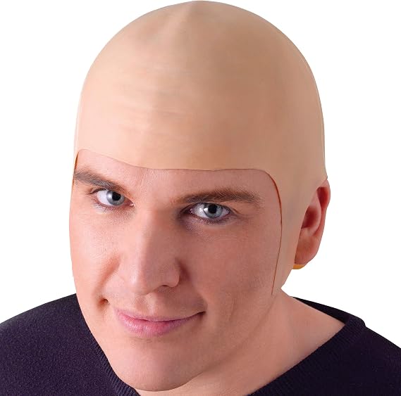Latex Glatze zum überzeiehn und schminken