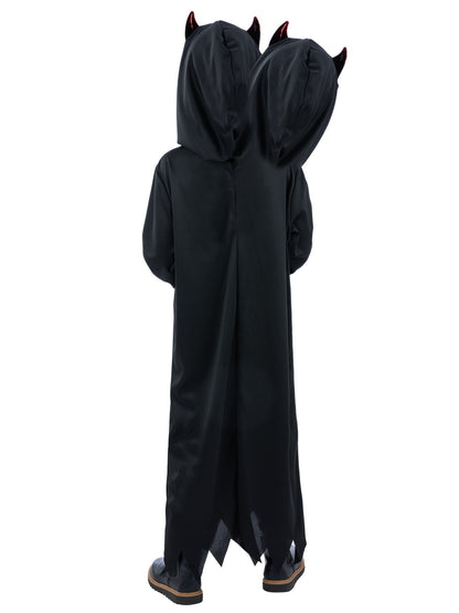 Smiffys DEVIL 2 Headed Demon Reaper Costume CS für Jungen